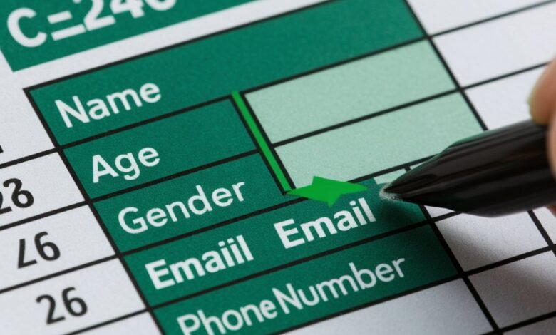 how to fill in a c240 with excel table