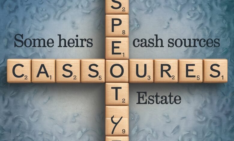 some heirs cash sources crossword